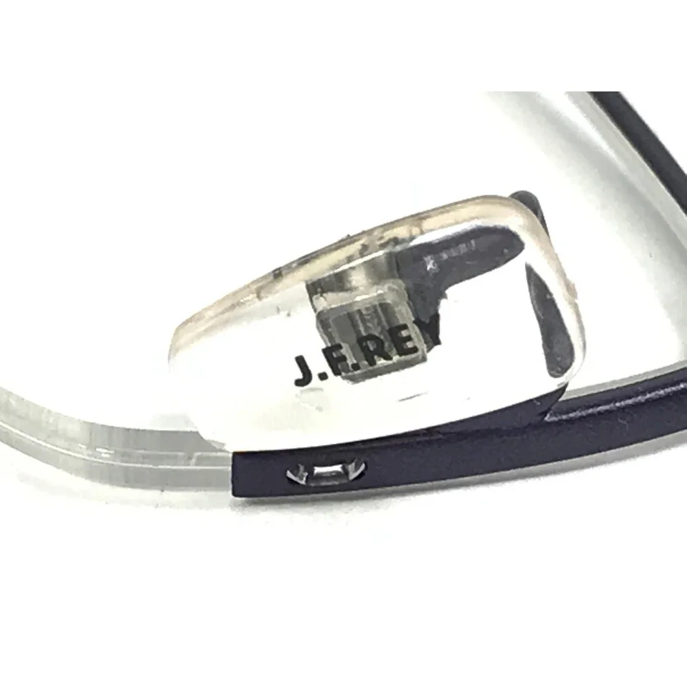 J.F. Rey Eyeglasses Frame JF2590 2013 Matte Purple Silver Woven Webbed 54-15-145